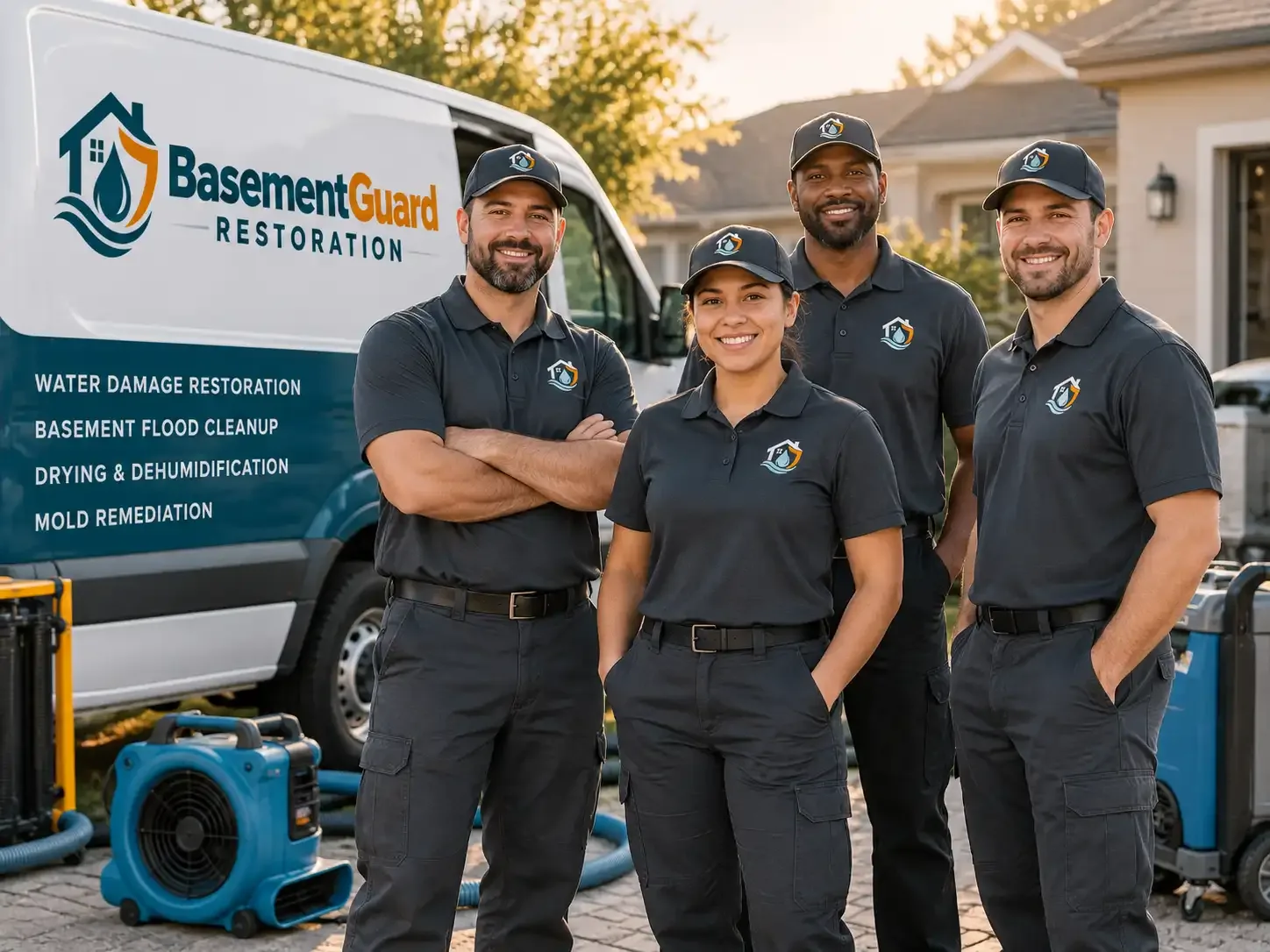 Basement Water Damage Restoration company in Plevna, MT